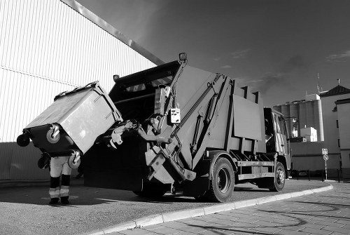 Garden waste removal during clearance in Herne Hill