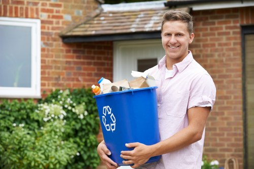Commercial waste services in action